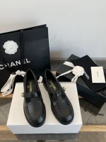 Lace-up Hollow Mary Jane Loafers - Image 7