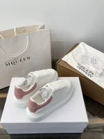 Alexander McQueen Classic Thick Sole White Sneakers - Image 7