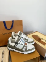 Trainer 2025 Mint Green Denim Sneakers - Image 7