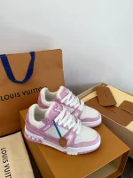 Trainer 2025 Pink Denim Sneakers - Image 7