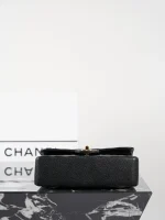 UbestLuxury Chanel Classic Flap Small Black Caviar Leather Handbag 23cm product photo detail 6 SKU CH30931