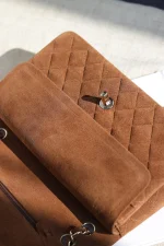 UbestLuxury Chanel Classic Flap Medium Suede Handbag 25.5cm product photo detail 6 SKU CH31095