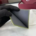 UbestLuxury Gucci Gucci Card Case Green and Gray Calfskin Leather product photo detail 7 SKU GU25712