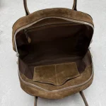 Miu Miu Vivant Shoulder Bag Medium Matte Brown - Image 8