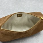 MiuM* Mini Round Barrel Bag - Frosted/Brown - Image 8