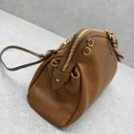 MiuMiu Dumpling Bag - Large / Full Grain Brown - Image 8