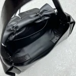 Acne Studios Wrinkle Bow Camera Bag - Brown - Image 8
