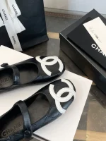 Chanel Mary Jane Shoes with Socks - Image 8