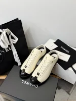 CHANEL 2026 Patent Leather Black and White Panda Trainer/Sneaker - Image 8