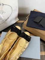Prada Bow Ballet Flats - Image 8