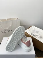 Alexander McQueen Classic Thick Sole White Sneakers - Image 8