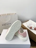 Alexander McQueen Classic Thick Sole White Sneakers - Image 8