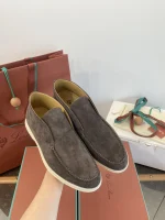 Loro Piana Open Walk Men's High-Top Loafers - Image 8