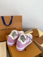 Trainer 2025 Pink Denim Sneakers - Image 8
