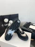 Chanel 2025 Thick Sole Teddy Fur Sneakers - Image 8