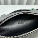 Loro Piana L19 Pocket Calfskin Leather Shoulder Bag - Small/Black - Image 8