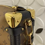 Louis Vuitton side trunk mini Handbag 18cm - Image 8