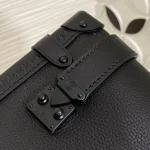 Louis Vuitton Black Out SIDE TRUNK Medium Handbag Shoulder Bag 21cm - Image 8