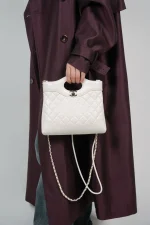 UbestLuxury Chanel 31cm Mini Lambskin Leather Handbag product photo detail 7 SKU CH31083