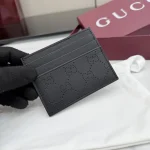 UbestLuxury Gucci Gucci Card Case with Perforated GG Leather product photo detail 7 SKU GU25112