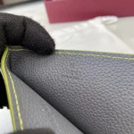 UbestLuxury Gucci Gucci Card Case Green and Gray Calfskin Leather product photo detail 8 SKU GU25712