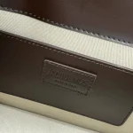 Jacquemus Style Shoulder Bag with Split Leather - Image 9