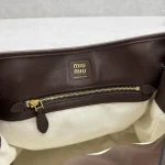 Miumiu 26 New Bucket Bag - Stone Wood Color - Image 9
