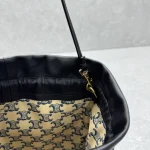 CELINE CRYSTAL Drawstring Cloud Bag - Image 9