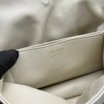Prada Dada Cloud Handbag in Cream White - Image 9