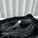 Prada Re-Nylon Backpack with Saffiano Leather Details - Image 9