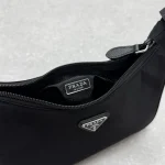 Prada Hobo Shoulder Bag - Image 9