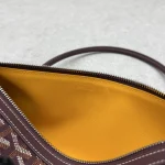 Goyard Baguette Bag - Wine Red - Image 9