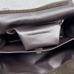 Balenciaga Rodeo Handbag Medium Brown Croc Embossed - Image 9