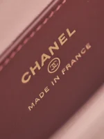 UbestLuxury Chanel Chanel Mini Preppy Coco Handbag 17cm Pink product photo detail 8 SKU CH30796