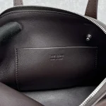 The Row Ingrid Handbag - Small Dark Brown - Image 9