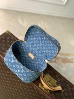 Louis Vuitton Nice Mini Vanity Case Monogram Denim - Image 9