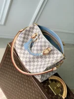 Speedy Bandoulière 30 Damier Azur Canvas Tote - Image 9