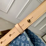 Louis Vuitton Denim Rendez-Vous Bucket Bag 18cm - Image 9