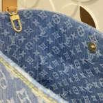 Louis Vuitton Denim Rendez-Vous ALL IN BB Handbag Bucket Bag 18cm - Image 9