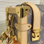 Louis Vuitton SIDE TRUNK Medium Handbag Case 21cm - Image 9