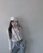 UbestLuxury Chanel Golden Ball Gray 20cm Handbag product photo detail 8 SKU CH30991