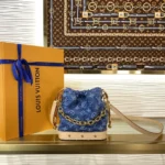 Louis Vuitton Nano Noe Backpack Denim M83043