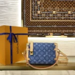 Louis Vuitton Side Trunk MM Denim M27450