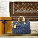 Louis Vuitton Speedy Bandouliere 30 Denim M14430