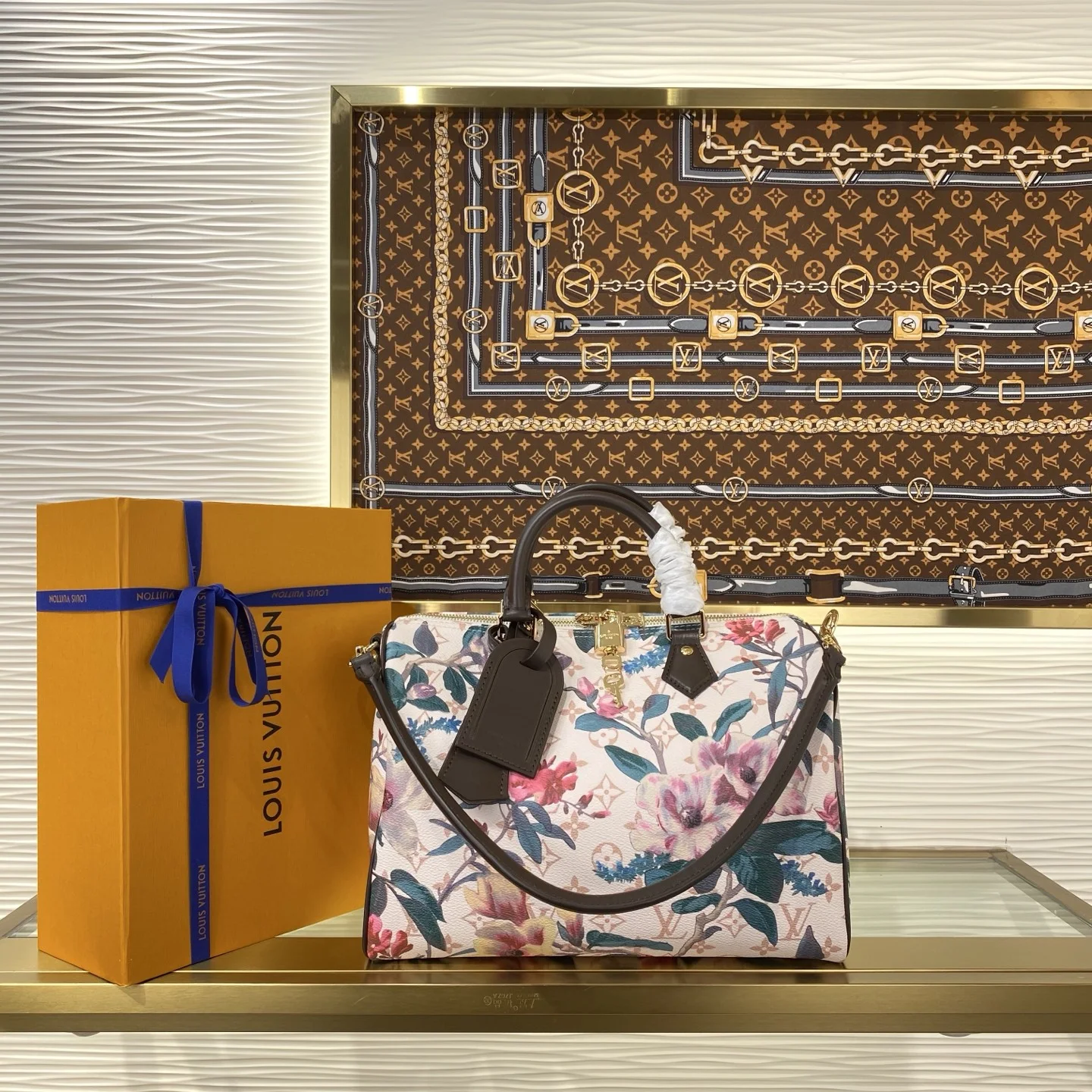 1-1101 Louis Vuitton Speedy Soft 30 Monogram Eden M29066 - Image 1