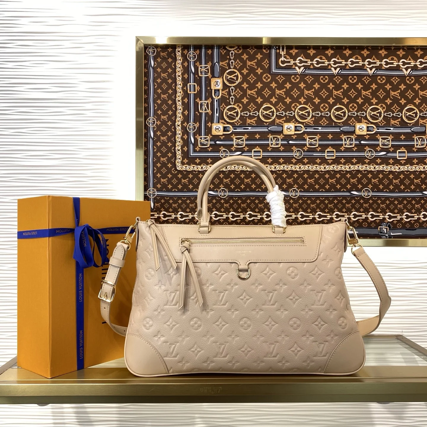 1-1114 Louis Vuitton Skyline MM Tote M28406 - Image 1