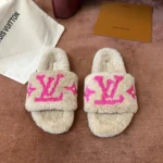 Louis Vuitton Paseo Comfort Shearling Slide - Image 2