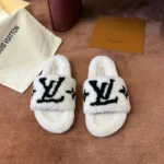 Louis Vuitton Paseo Comfort Shearling Slide - Image 2