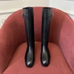 Chanel Quilted Knee-High Boots - Image 2
