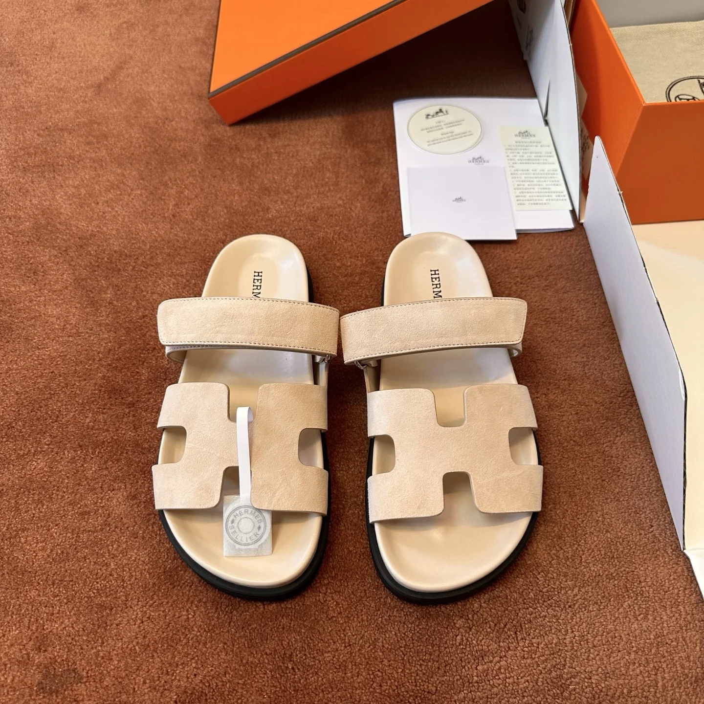 1-1172 Hermès Chypre Sandal - Image 1